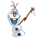 👋-Olaf, Telegram Sticker
