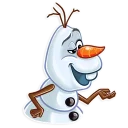 😑-Olaf, Telegram Sticker