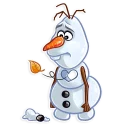 💔-Olaf, Telegram Sticker