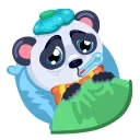 🤒-Panda Amanda, Telegram Sticker