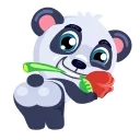 😏-Panda Amanda, Telegram Sticker