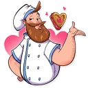 😘-Mr. Ponch, Telegram Sticker