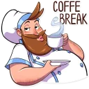 ☕️-Mr. Ponch, Telegram Sticker