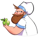 😑-Mr. Ponch, Telegram Sticker