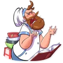 😩-Mr. Ponch, Telegram Sticker