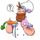 🥕-Mr. Ponch, Telegram Sticker