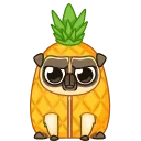 😡-Mr. Pug, Telegram Sticker