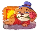 ❤-Mr. Pup, Telegram Sticker