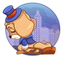 😔-Mr. Pup, Telegram Sticker