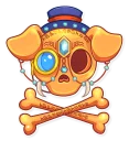 ☠-Mr. Pup, Telegram Sticker