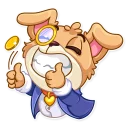 👍-Mr. Pup, Telegram Sticker
