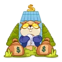 💰-Mr. Pup, Telegram Sticker