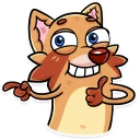 👍-Mr. Raccoon, Telegram Sticker