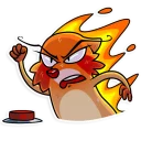 😡-Mr. Raccoon, Telegram Sticker
