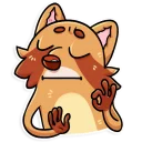 👌-Mr. Raccoon, Telegram Sticker
