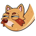 😑-Mr. Raccoon, Telegram Sticker
