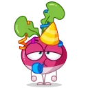 🥳-Radical Radish, Telegram Sticker
