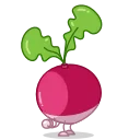 😈-Radical Radish, Telegram Sticker