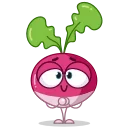 😊-Radical Radish, Telegram Sticker