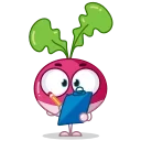 👍-Radical Radish, Telegram Sticker