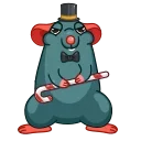😐-Mr. Rat, Telegram Sticker