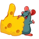 👍-Mr. Rat, Telegram Sticker