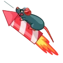 🏃‍♂️-Mr. Rat, Telegram Sticker