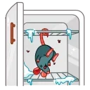 😖-Mr. Rat, Telegram Sticker