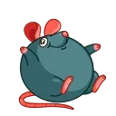 🤤-Mr. Rat, Telegram Sticker