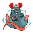 🍿-Mr. Rat, Telegram Sticker