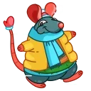 🥶-Mr. Rat, Telegram Sticker