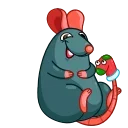 😂-Mr. Rat, Telegram Sticker