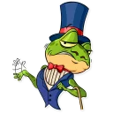 🎩-Mr. Ribbit, Telegram Sticker