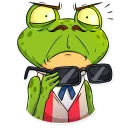 🕶-Mr. Ribbit, Telegram Sticker