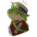 💼-Mr. Ribbit, Telegram Sticker