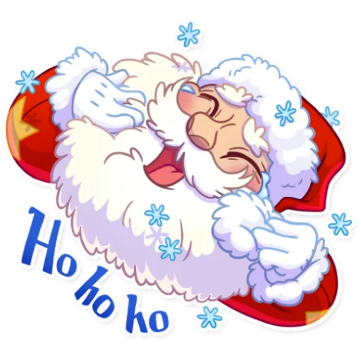 Ho-ho-ho!, telegram sticker