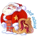 😩-Ho-ho-ho!, Telegram Sticker