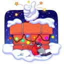 👍-Ho-ho-ho!, Telegram Sticker
