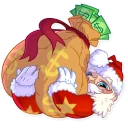 💰-Ho-ho-ho!, Telegram Sticker