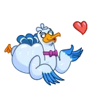 😘-Seagull Sam, Telegram Sticker