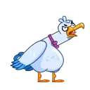 🤬-Seagull Sam, Telegram Sticker