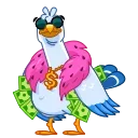😎-Seagull Sam, Telegram Sticker