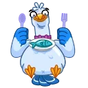 🤤-Seagull Sam, Telegram Sticker
