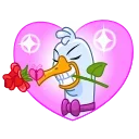 🌹-Seagull Sam, Telegram Sticker