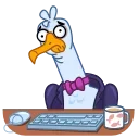 👨‍💻-Seagull Sam, Telegram Sticker