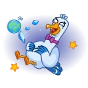 🤣-Seagull Sam, Telegram Sticker