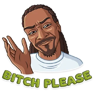 😠-Snoop Dogg, Telegram Sticker