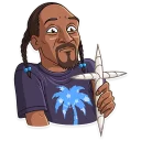 😨-Snoop Dogg, Telegram Sticker