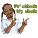 😎-Snoop Dogg, Telegram Sticker