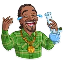 😂-Snoop Dogg, Telegram Sticker